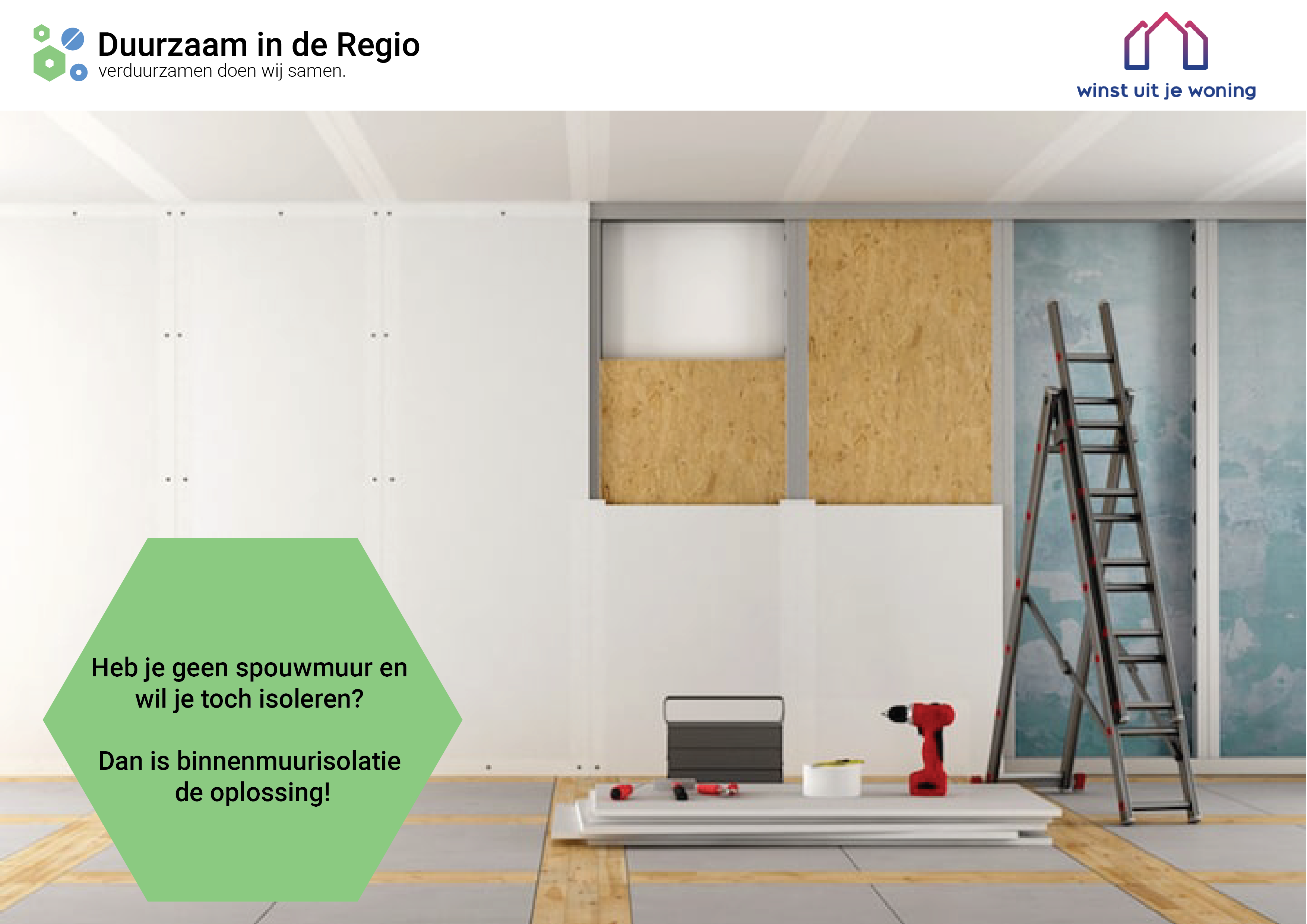 Winst uit je Woning Duurzaam in de Regio Voorzetwanden Gemeente Amsterdam